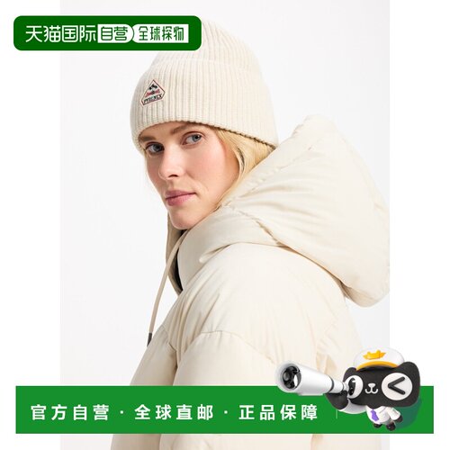 自营欧洲直邮Pyrenex Gomma男女通用奶油白针织帽