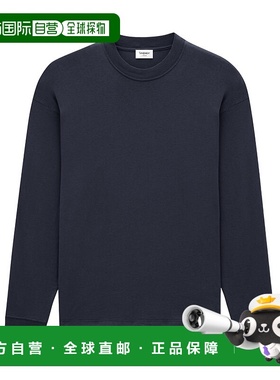 香港直邮Saint Laurent 圆领长袖T恤 815080Y2ZJ2上衣男装