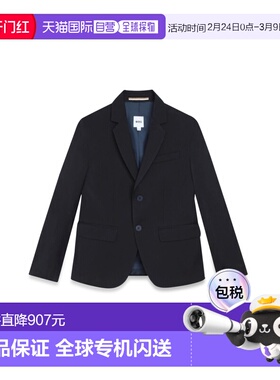 1h可退 香港直邮BOSS 波士 男童 夹克童装 J50735K862 blue蓝色