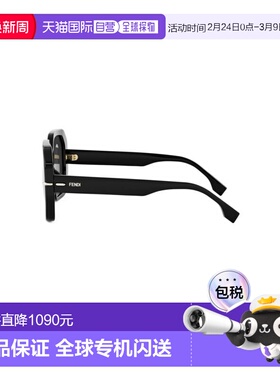 1h可退 香港直邮Fendi 芬迪 女士 FE40173I-01CBlack 太阳镜 FE40