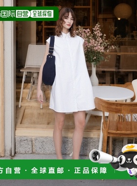 自营欧洲直邮APC 女士蓝色棉连衣裙