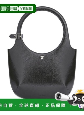 1h可退 香港直邮Courreges 女士 ARCHED 皮革手袋 325GSA102CR004