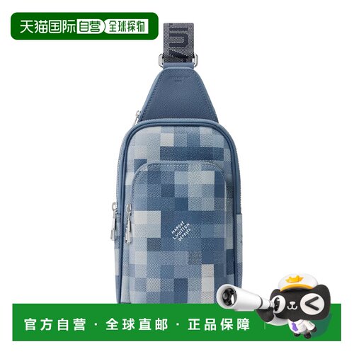 欧洲直邮louis vuitton/路易威登 男士 运动包斜挎包胸包单肩包