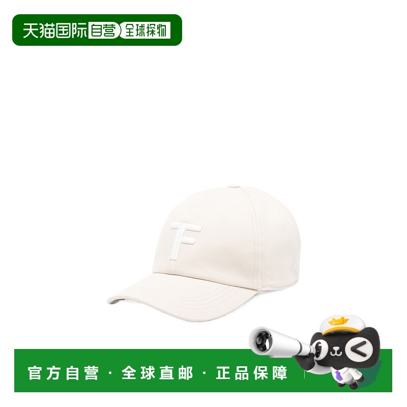 香港直邮Tom Ford Logo帆布棒球帽 MH005TCN061G