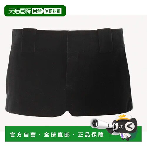 1h可退 香港直邮CHLOÉ 女士短裤 CH25SSH01017001 SS2025 黑色 Co