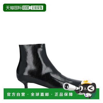 香港直邮toteme 女士 脚踝靴 black黑色 舒适时尚短靴女靴