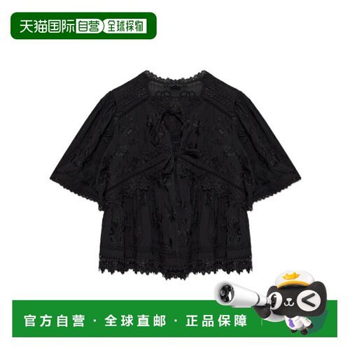 香港直邮ALL SAINTS 女士衬衫 LILLITHW047PEBLACK AW2026泡泡袖