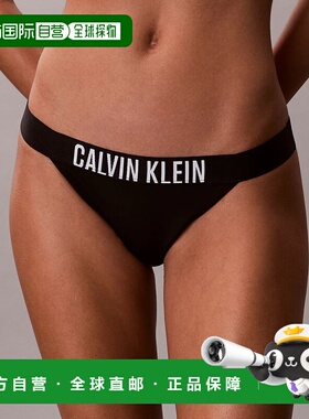 香港直邮CALVIN KLEIN 女士泳装 LV00Q61218UB1 SS2026 黑色