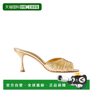 高跟凉鞋 125 香港直邮Manolo 7103 Pirua 2951GOLD Blahnik