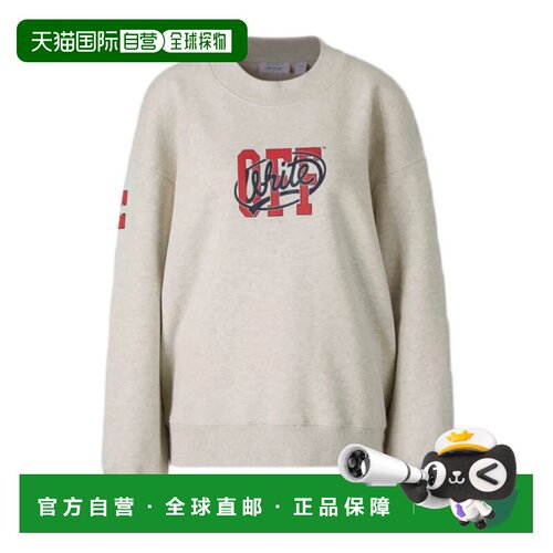1h可退 香港直邮OFF-WHITE 女士针织衫 2FE00513TW063 AW2026 白