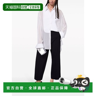 6401373CU704外穿 腰带环羊毛休闲裤 香港直邮Stella McCartney