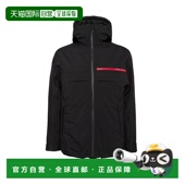 自营欧洲直邮Prada普拉达 男女通用 黑色尼龙防水防风夹克外套
