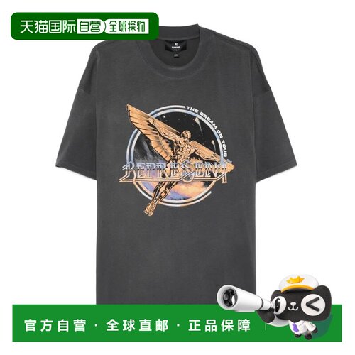 1h可退 欧洲直邮Represent 男士T恤 MLM100823SUN SS2026 灰色 Go