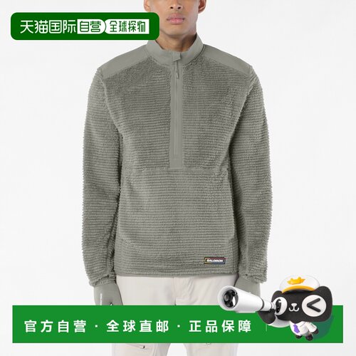 欧洲直邮Salomon 萨洛蒙 男士抓绒保暖THERNOVA抓绒衣