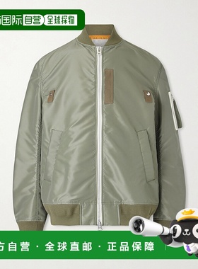1h可退 香港直邮Sacai 男士 Nylon-Twill 带里衬短夹克 SCM301