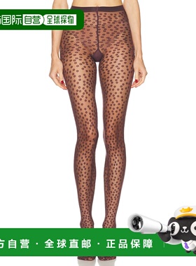 1h可退 香港直邮Wolford 女士 Sweet 圆点连裤袜 17664 舒适时尚