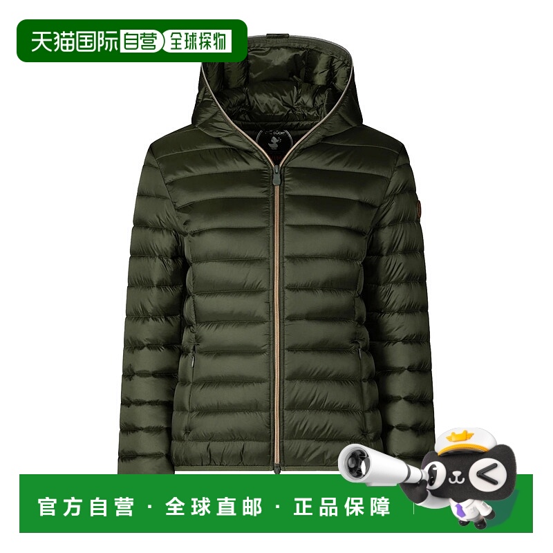欧洲直邮save the duck 女士 羽绒服连帽