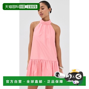 付款1h内可退 香港直邮Simkhai 女士 Hope 蝴蝶结领结迷你连衣裙