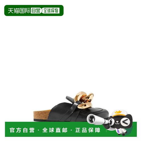 香港直邮J.W. Anderson 女士 Mules 木屐 black黑色 舒适时尚