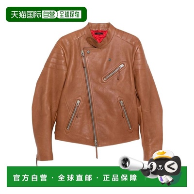 1h可退 香港直邮Tom Ford 汤姆 福特 男士 皮革外套 LMG031LXI017