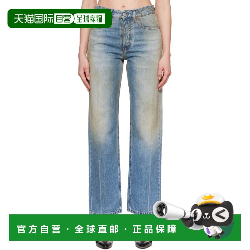 1h可退 香港直邮Mm6 Maison Margiela 马丁 马吉拉 MM6 女士 蓝色