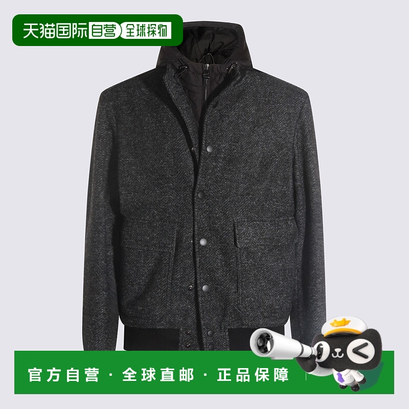 1h可退 欧洲直邮canali 男士 夹克衫羊毛男装