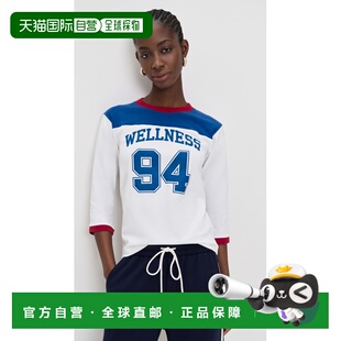 1h可退 香港直邮SPORTY & RICH 女士 Wellness 94 Football 长款T