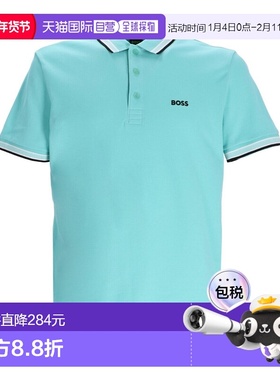 1h可退 香港直邮BOSS 波士 男士 MEN S Polo衫 50469055 blue蓝色
