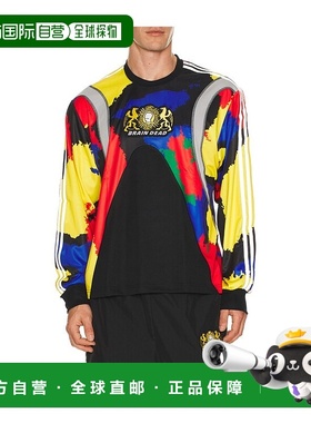 1h可退 香港直邮Adidas 男士 x Brain Dead 长袖毛线衫 JY7958