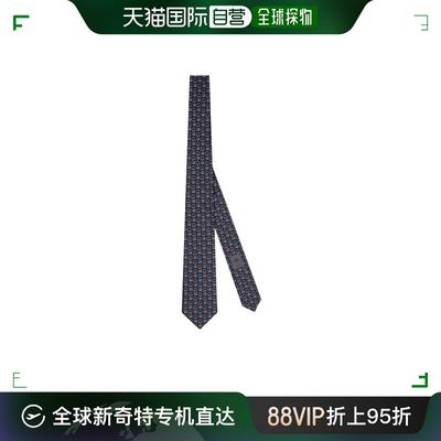 【99新未使用】香港直邮Gucci 古驰 男士 马镫互扣式 G 印花领带