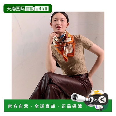 1h可退 欧洲直邮HERMES 爱马仕 25春夏 H004204S 01 女士 丝巾