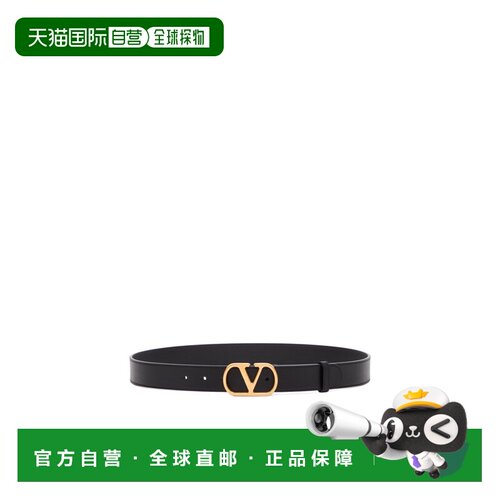 香港直邮Valentino Vlogo签名腰带 6Y2T0SE1HCG新款华伦天奴牛皮