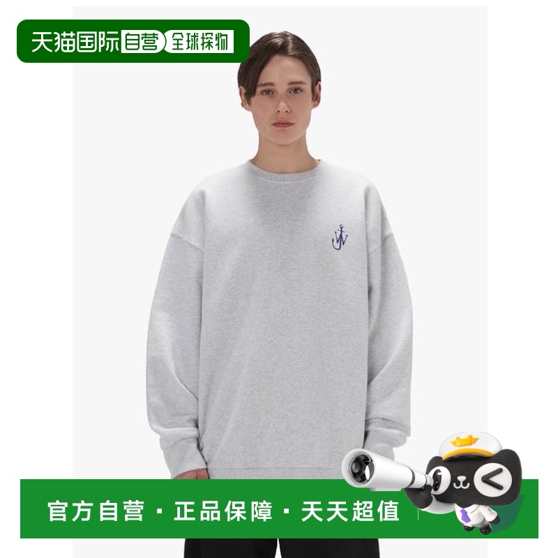 香港直邮J.W. Anderson 男士 后背印花卫衣 JW0209PG1386圆领运动