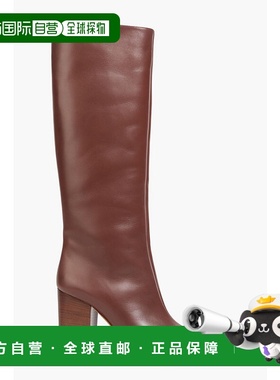 香港直邮Gabriela Hearst 女士 Sascha 皮质及膝靴子 1238347SC00