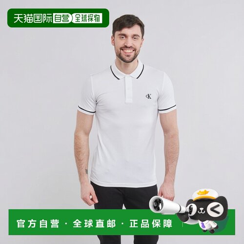 欧洲直邮Calvin Klein Jeans 男士 TIPPING SLIM POLO 短袖polo衫