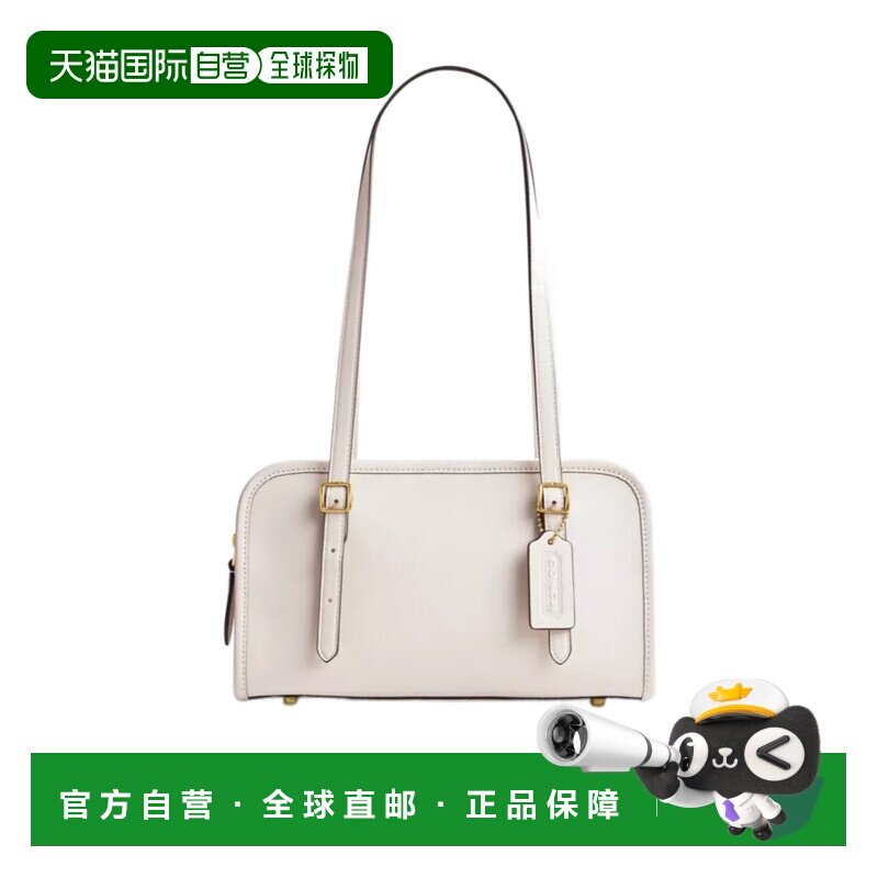 1h可退 香港直邮COACH 女士斜挎包 CM565B4HA AW2025 白色 拉链单