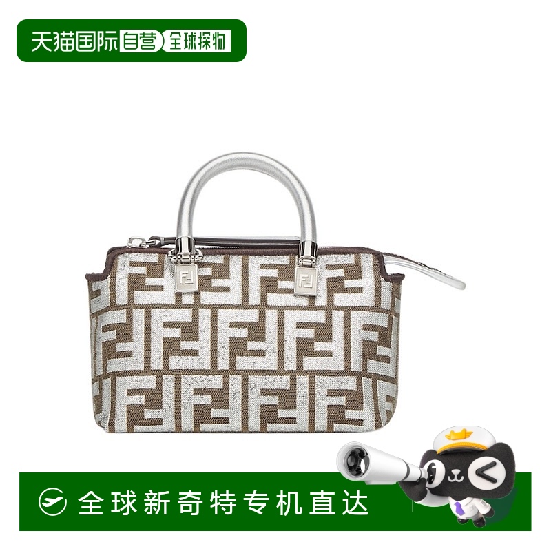香港直邮Fendi 迷你 By The Way 波士顿单肩包 8BS067APKV