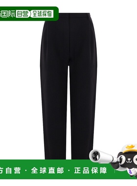 香港直邮Alaia 腰扣休闲裤 AA9P01794T582直筒裤
