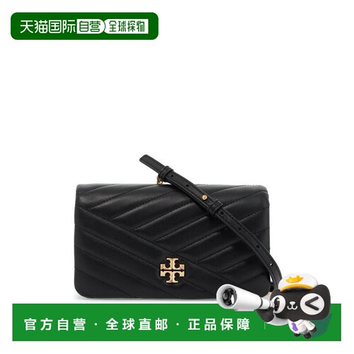 香港直邮TORY BURCH 女士斜挎包 156553001 AW2024 黑色 Kira  ba