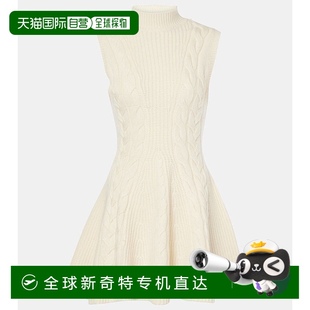 粗线针织羊毛混纺迷你连衣裙 1h可退 香港直邮Staud 女士 Charade