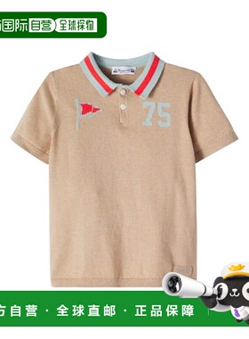 1h可退 香港直邮golden goose 男童 Loyal 棉质Polo衫童装