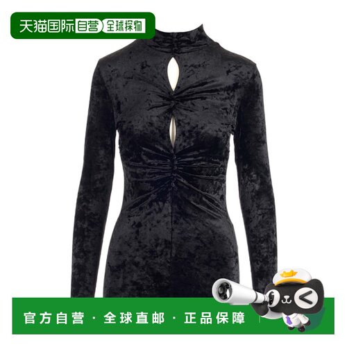香港直邮ISABEL MARANT 女士连衣裙 HT239222H025I01BK AW2022