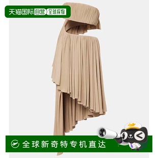 1h可退 不对称针织紧身束胸连衣裙 香港直邮Alaia 女士