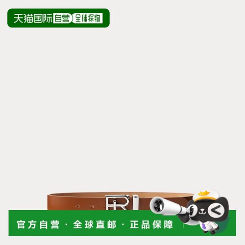 自营欧洲直邮RalphLauren拉夫劳伦 RL 博德皮革腰带皮带情人节礼
