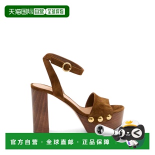 香港直邮Gianvito Rossi 吉安维托 罗西 女士 棕色凉鞋 G3275370L