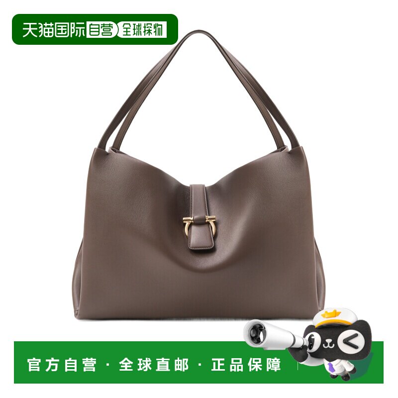 1h可退 Salvatore Ferragamo 双手柄手提包 219804托特包单肩包