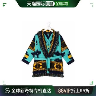 图案流苏开衫 香港直邮Alanui Native LGHB002S22KNI001 女童 童装