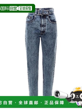 香港直邮Maison Margiela 直筒高腰牛仔裤直筒裤 S29LA0069S30617