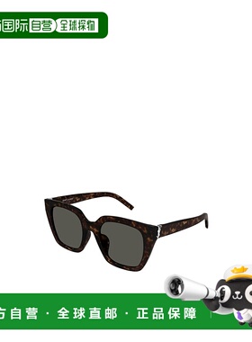 香港直邮Saint Laurent 徽标太阳镜 SLM143