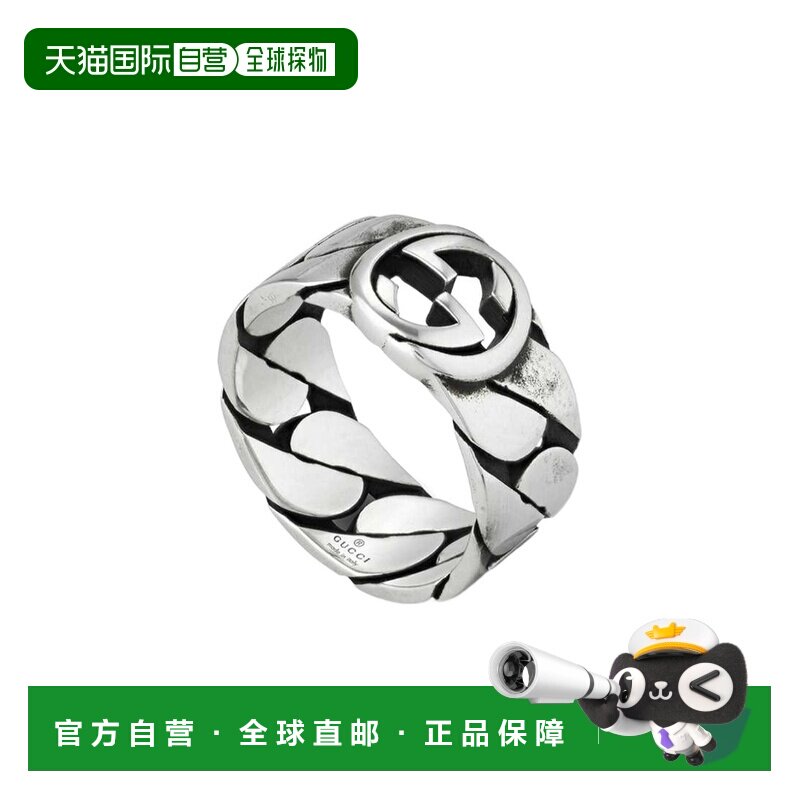 自营Gucci 徽标戒指 YBC6615150010